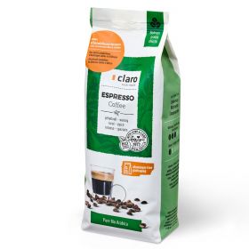 Bio Fair Trade Kaffeebohnen, Espresso - 500g - Claro