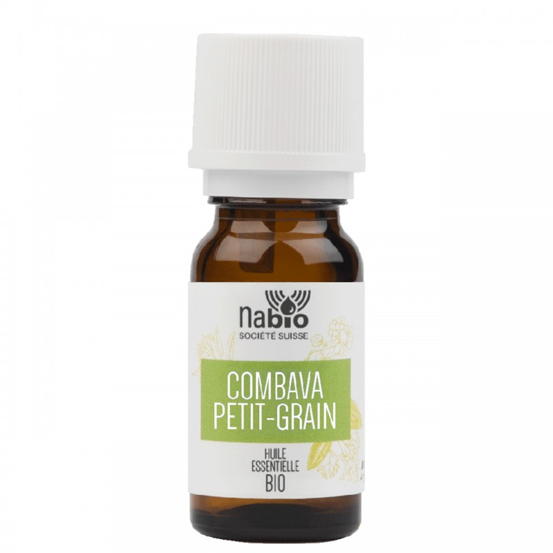 Huile essentielle de Combava Petit-grain BIO (Citrus hystrix) - 10 ml - Nabio