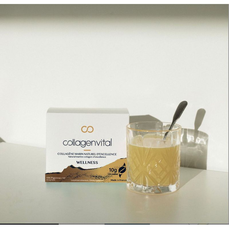 Collagen Vital Wellness - reines Meereskollagen in hoher Konzentration - 15 Beutel, 157,95g - Vita