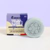 Shampoing solide déjaunissant pour cheveux blancs, gris & blonds - White & Bright - 70g - Lamazuna