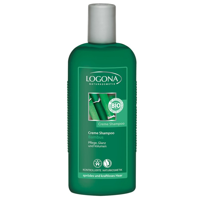 Bambù crema shampoo, per capelli sani e lucidi - 250 ml - Logona