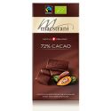 Chocolat noir amer surfin - 72% Cacao, au lait Suisse, Bio & équitable - 80gr - Maestrani