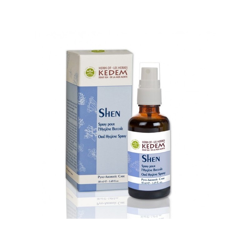 Shen - Antiseptischer Hygiene-Mundspray - Spray 50 ml - Herbs of Kedem