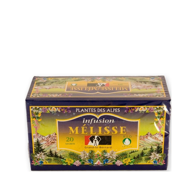 Tisane (Thé) à la Mélisse - 20 sachets - Grand-St-Bernard