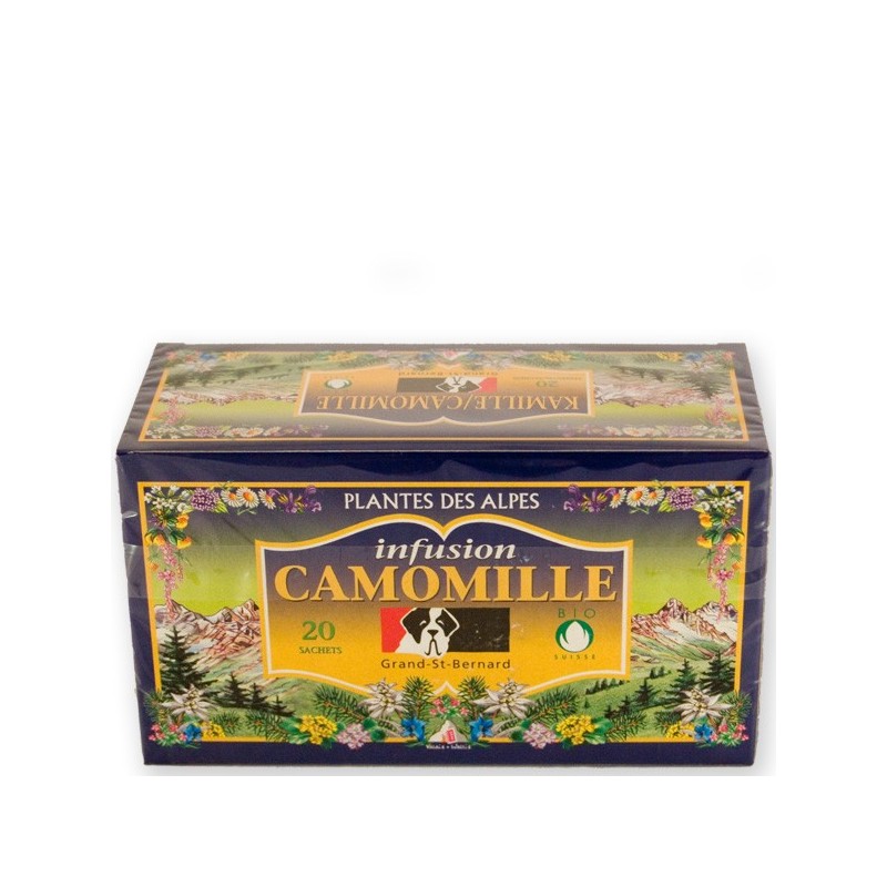 Tisane (Thé) à la Camomille - 20 sachets - Grand St-Bernard