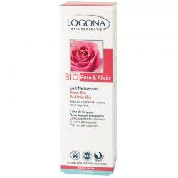 Reinigungsmilch Bio-Rose & Bio-Aloe - 125ml - Logona