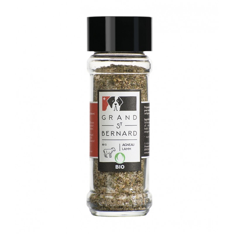Assaisonnement Bio pour viande d'agneau - 80g – Grand-St-Bernard
