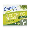 Bloc Gel WC (pack de recharge), Pinède -  2x 50ml - Etamine du Lys
