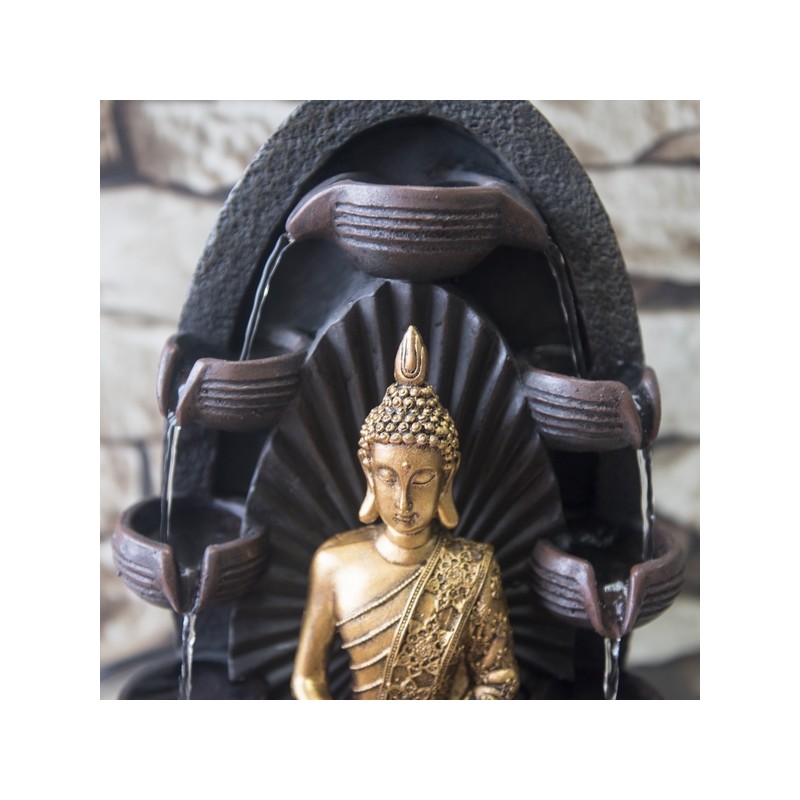 Zimmerbrunnen - Buddha "Chakra" - Zen'Light