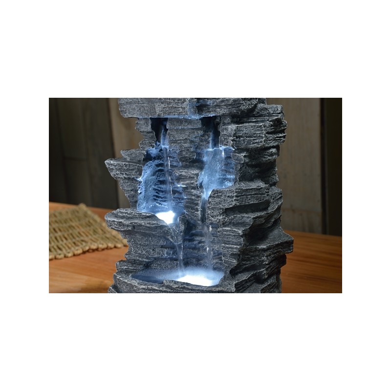 Zimmerbrunnen - Natur "Grand Canyon" (mit LED-Beleuchtung) - Zen'Light