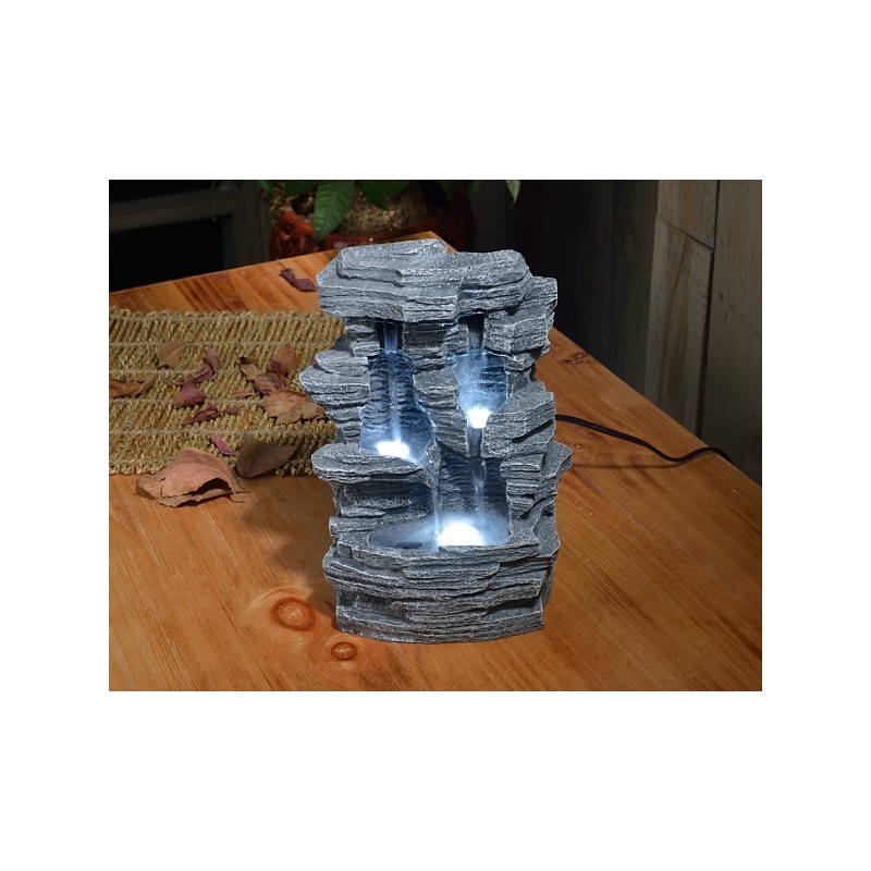 Fontaine à eau - Nature "Grand Canyon" (avec éclairage LED) - Zen'Light