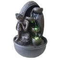 Fontaine à eau - Bouddah "Krishna" (avec éclairage LED) - Zen'Light