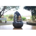 Fontaine à eau - Bouddha "Mystic" (avec éclairage LED) - Zen'Light