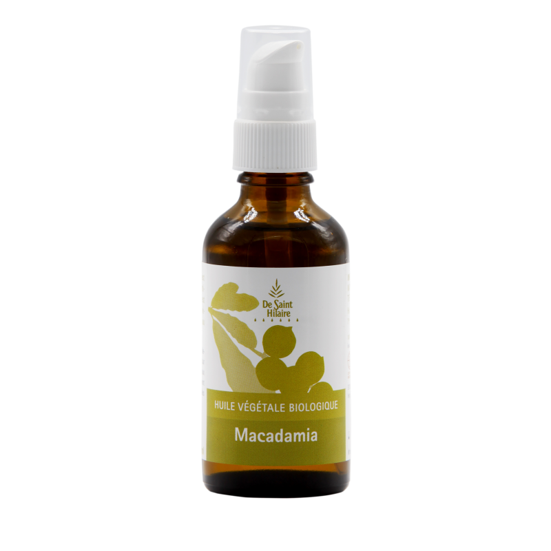 Olio vegetale (biologico) di Macadamia - 50ml - De Saint Hilaire