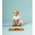 Set de table bébé en caoutchouc 100% naturel, 35x22cm - Hevea