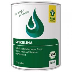 Organic Spirulina in polvere - 150g - Raab Vitalfood