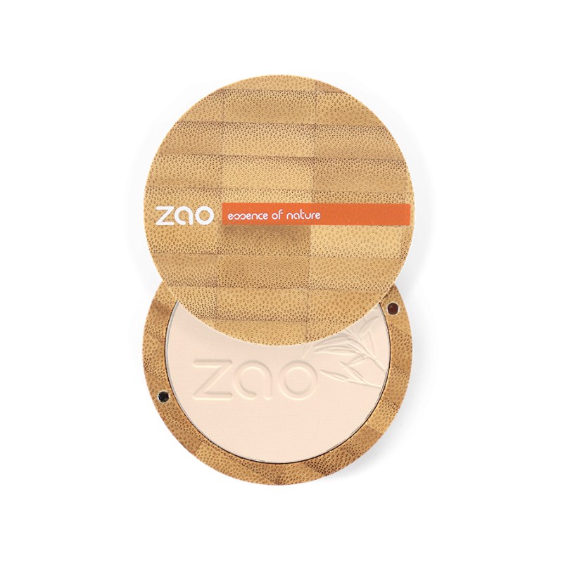 Poudre Compacte Visage - N°301, Ivoire - Zao Make-up
