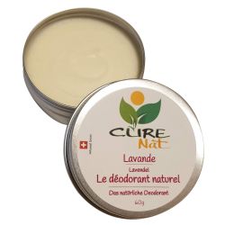 Déodorant crème BIO au bicarbonate, Lavande - 60g - Curenat