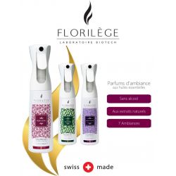 Parfums d'ambiance FLORILEGE aux huiles essentielles, MOD - 300ml - Laboratoire BioTech