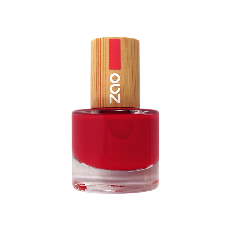 Smalto per unghie - Rosso carminio - 8 ml - Zao Make-up