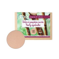 Nachfüller Perlmutt-schimmender Lidschatten (Golden Sand) - Zao Make-Up
