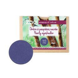 Nachfüller Perlmutt-schimmender Lidschatten (Azurblau) - Zao Make-Up