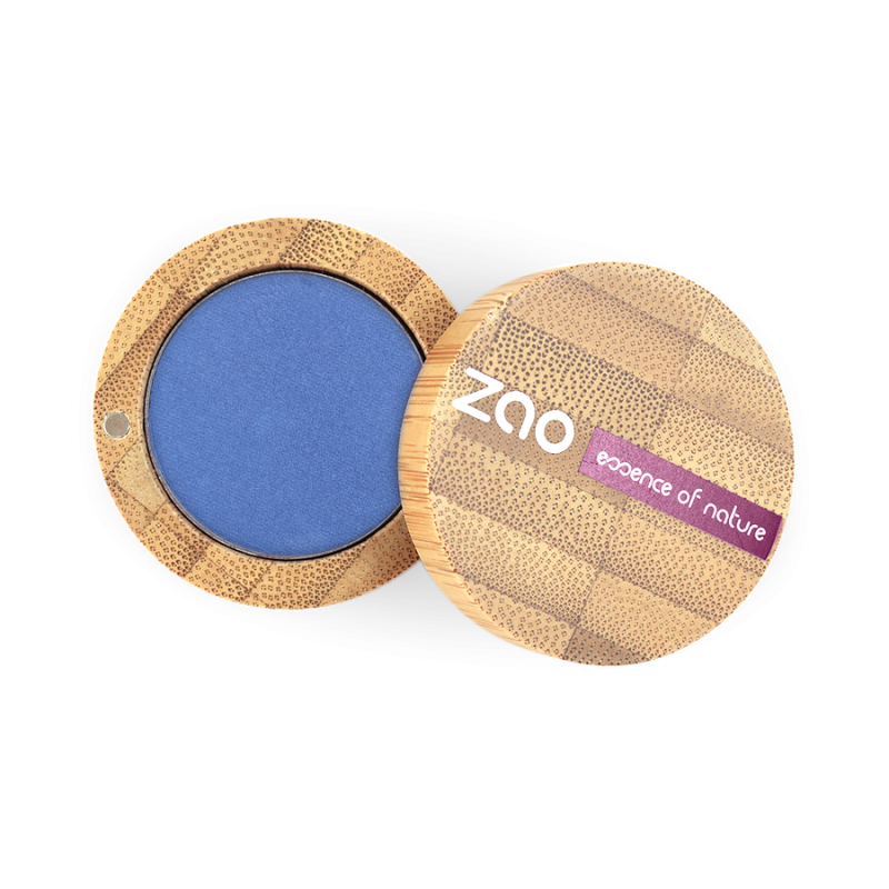 Perlmutt-schimmender Lidschatten (Blauer Roy) - Zao Make-Up