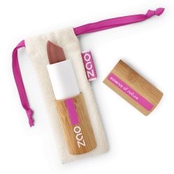 Rouge à Lèvres nacré - N° 404, Brun rouge nacré - Zao