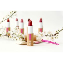 Rouge à Lèvres Mat BIO - N°465, Rouge sombre - Zao