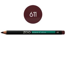 Bio Augen- & Lippenkonturenstift - N° 611, Purpurrot - Zao