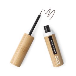 BIO Eyeliner-Pinselspitze - N° 071, Dunkelbraun - Zao