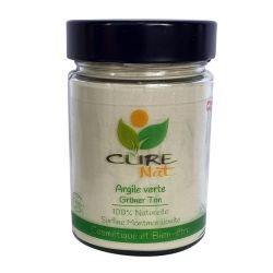 Grüner Ton (Montmorillonit) - 200g (Glas) oder 400g (Nachfüllpackung) - Curenat