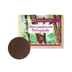 Nachfüller Matter Lidschatten (Dark Brown) - Zao Make-Up