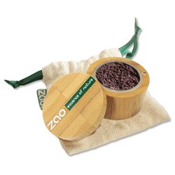 Perlmutt Lidschatten-Puder "Mineral Touch", Bio & Vegan - N° 534, Schillernde Aubergine - Zao