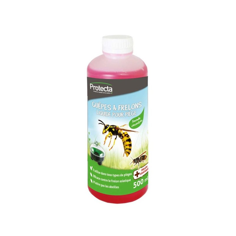 Ökologische zweifarbige Wespen- und Hornistenfalle - 2,4 L - Protecta