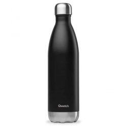 Bouteille en inox isotherme à double paroi, Originals Noir - 750ml - Qwetch