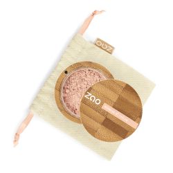 Puderfoundation, Mineral-Silk, BIO & Vegan - N°508, Sehr klar, Rosa Elfenbein - 13,5g - Zao