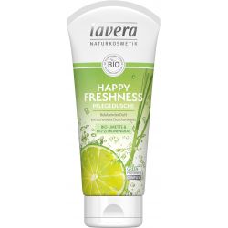 Douche soin BIO, Happy Freshness, Citron vert & Citronnelle - 200ml - Lavera
