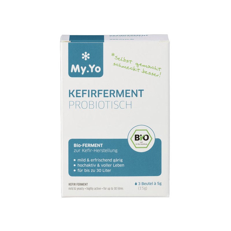 Kefir Biologico Probiotico Fermenting polvere - 3x5g - My Yo  polvere