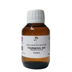 Huile végétale vierge de Tournesol Bio - 100ml - D&A Laboratoires