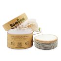 Waschbare Abschminktücher aus Bambus - 8 weiche, 2 Peeling-Tücher + Waschnetz - Bambaw