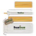 Wiederverwendbares Bambus-Stroh-Set, MOD + Deckel + Bürste - Bambaw