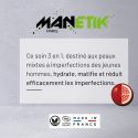 PERFECT & MAT, 3 in 1 Perfector Care, per giovani uomini - 50ml - ManEtik