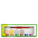 Pittura ad acquerello a base di materiali naturali (uova, cartone, carta...) - 6 colori - ökoNORM