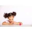 Smalto per unghie per bambini a base d'acqua, senza solventi, pelabile - Ballerina Beauty, true pink - 9ml - SuncoatGirl