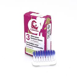 3 têtes de brosse à dents de rechange, Extra Souple - Lamazuna