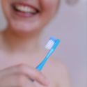 Brosse à dents rechargeable en bioplastique, fabriquée en France - Bleu - Lamazuna