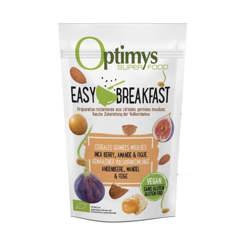 Easy Breakfast (Instant-Mischung) - Inkaberry, Mandel, Feige Bio - 350g - Optimys