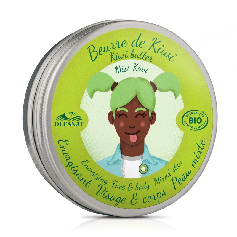 Bio-Kiwi-Butter, Energizing - Gesicht und Körper - 50ml - Oléanat